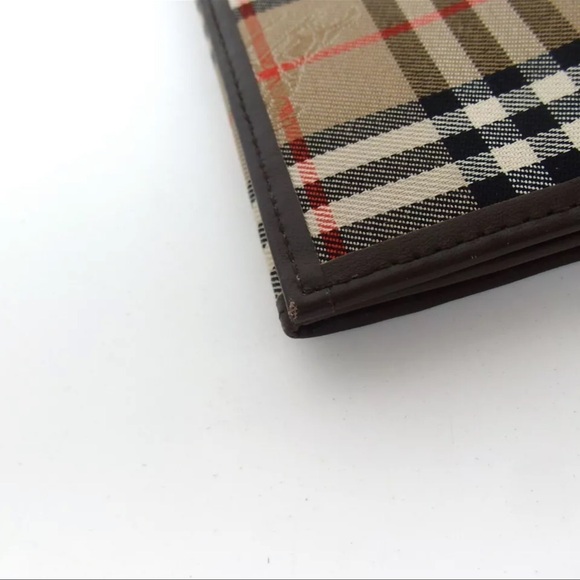 AUTH Burberry Nova Check Bifold Wallet - Picture 5 of 10